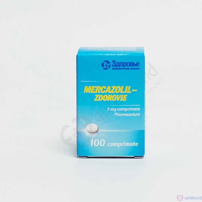 Mercazolil-Zdorovie comp. 5 mg N100