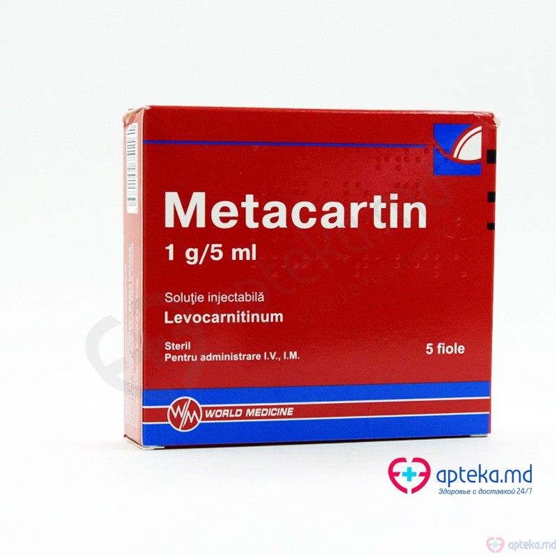 Metacartin sol. inj. 1 g/5 ml 5 ml N5