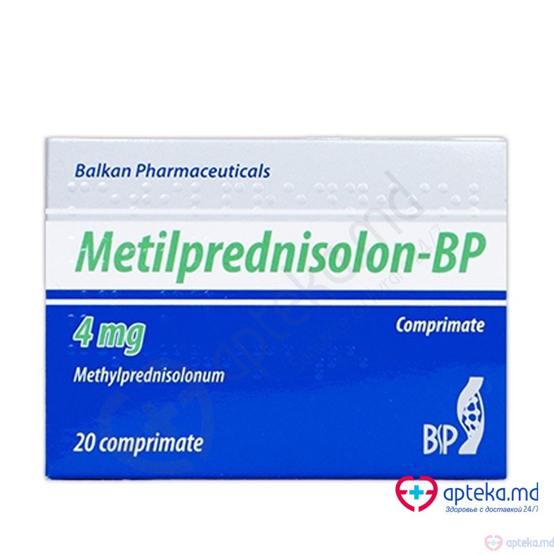 Metilprednisolon comp. 4 mg N20