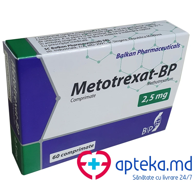 Метотрексат, таб 2.5мг, N20x3 Метотрексат, таб 2.5мг, N20x3