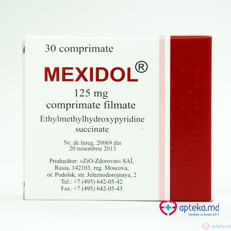 Mexidol comp. film. 125 mg N10x3