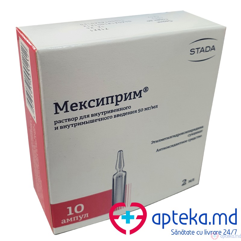 Mexiprim sol. inj. 50 mg/ml 2 ml N10