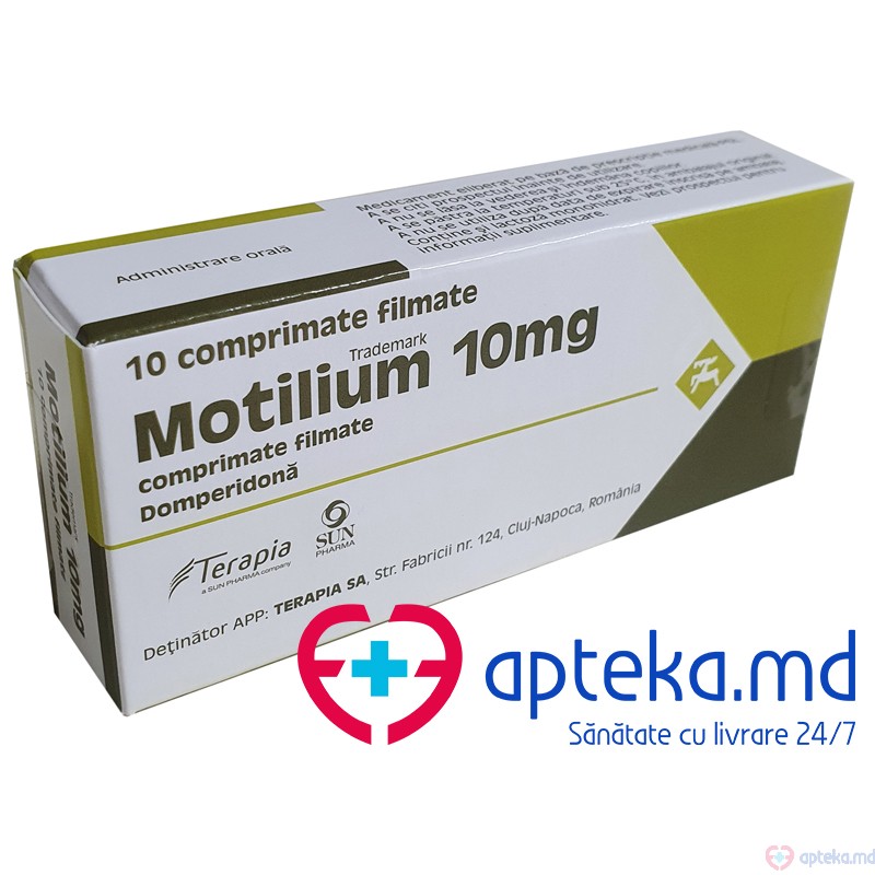 Motilium comp. film. 10 mg N10