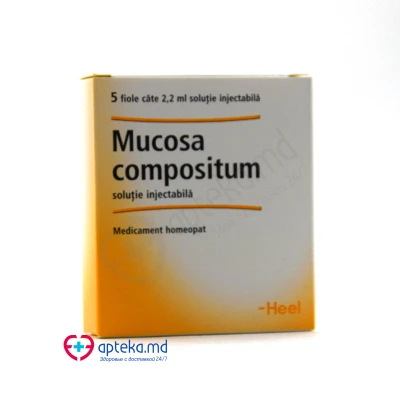 Mucosa compositum sol. inj. 2,2 ml N5 Mucosa compositum sol. inj. 2,2 ml N5