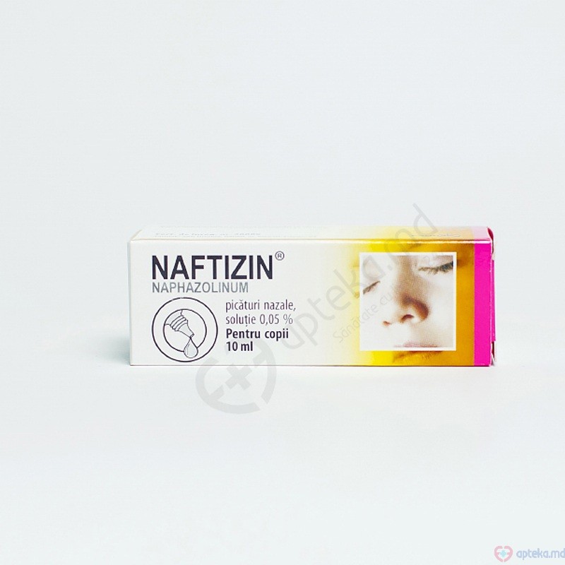 Naftizin pic. naz., sol. 0,05% 10 ml N1 fl. polietilena