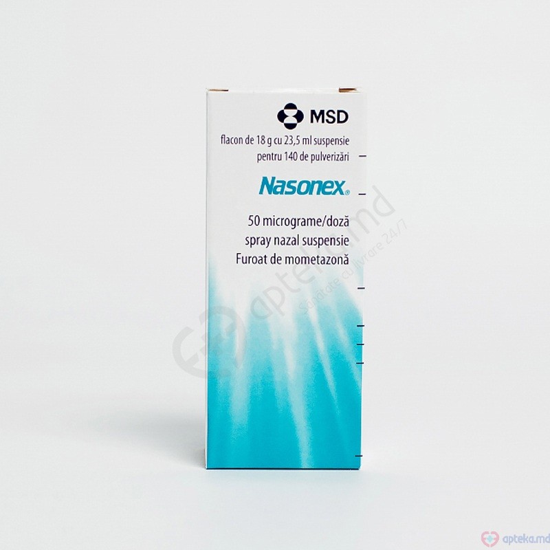 Nasonex spray naz., susp. 50 mcg/doza 140 doze N1