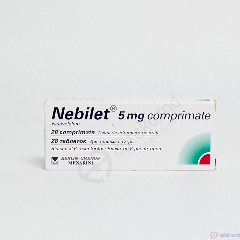 Nebilet comp. 5 mg N14x2