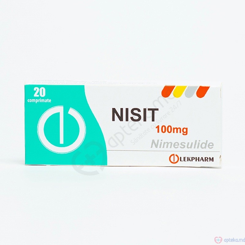 Nisit comprimate 100 mg N10x2