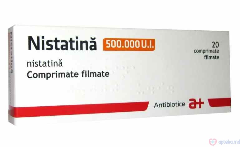 Nistatina 500000 UI comp. film. N10x2