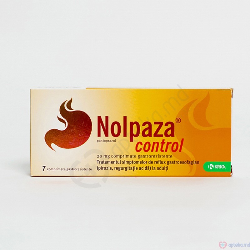 Nolpaza control comp. gastrorez. 20 mg N7