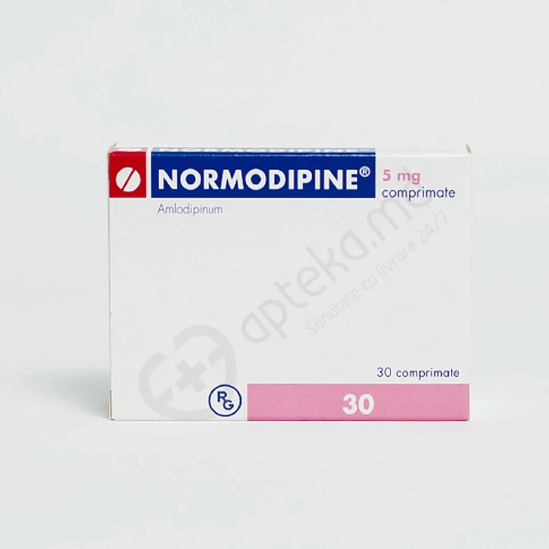 Нормодипин, таб 5мг, N10x3 Нормодипин, таб 5мг, N10x3