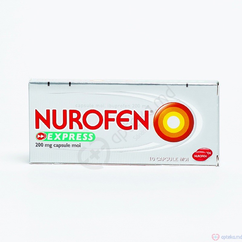 Nurofen Express caps. moi 200 mg N10