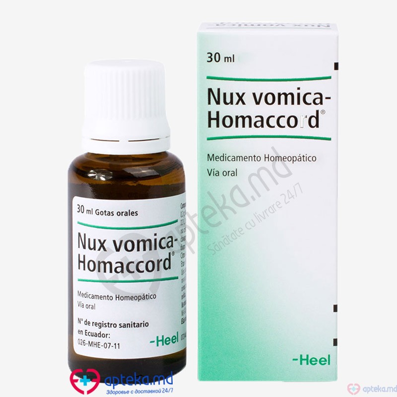 Nux vomica-Homaccord pic. orale, sol.  30 ml N1