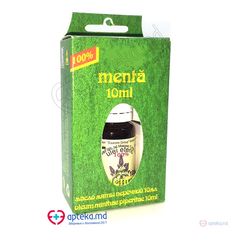 Ol. Menthae100% 10ml (масло мяты)