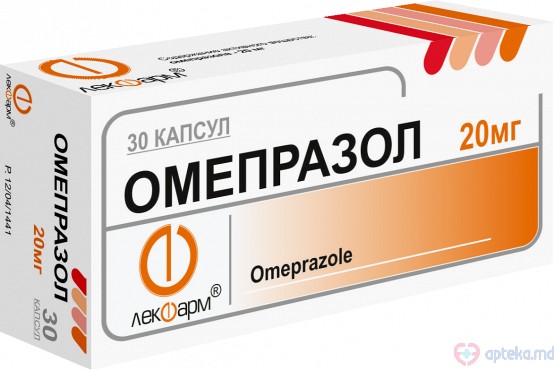 Omeprazol caps. 20 mg N10x3