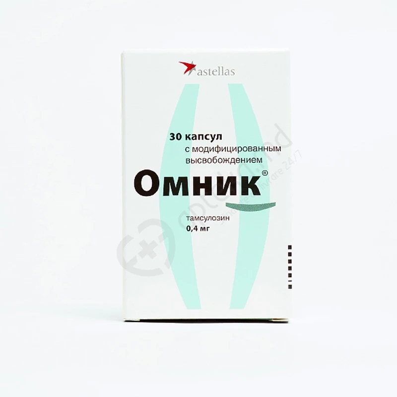 Омник капс с модиф высвоб 0,4 мг N10x3 Омник капс с модиф высвоб 0,4 мг N10x3