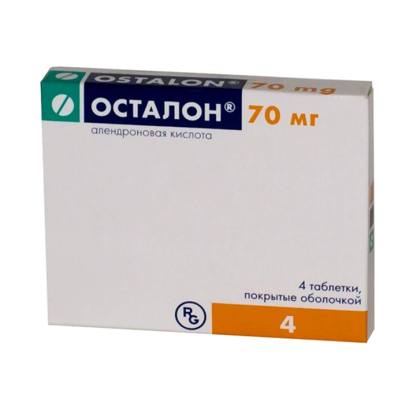 Осталон табл п/обол 70 мг N4 Осталон табл п/обол 70 мг N4