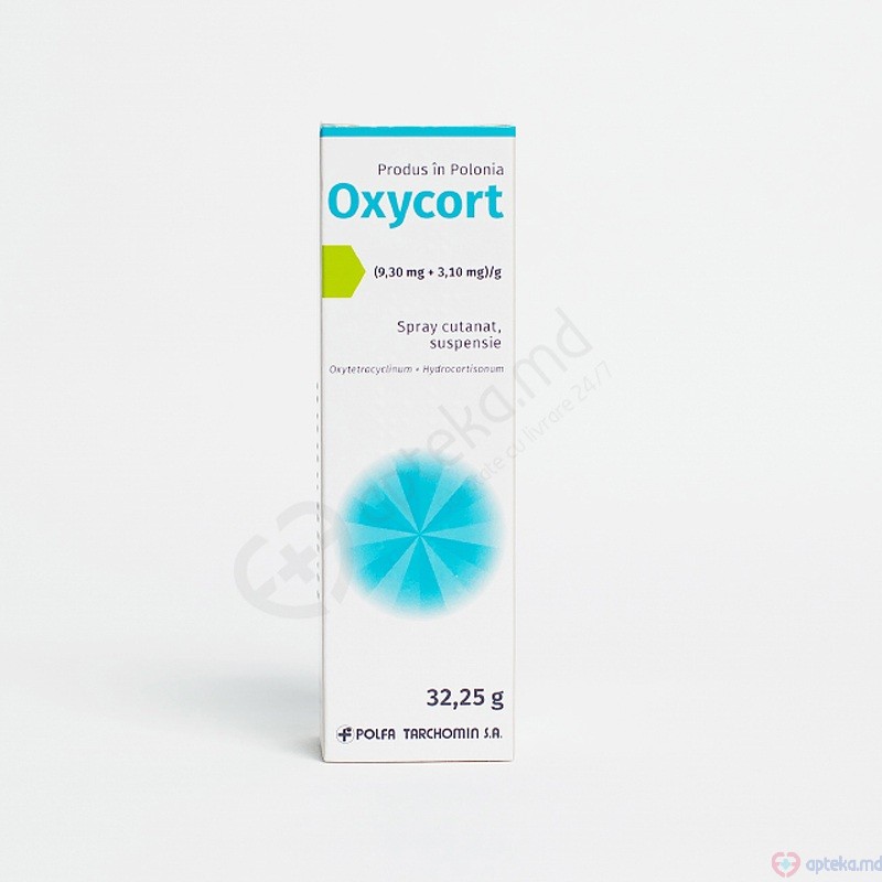 Oxycort spray cutan., susp. 3,10 mg + 9,30 mg/g 32,25 g N1