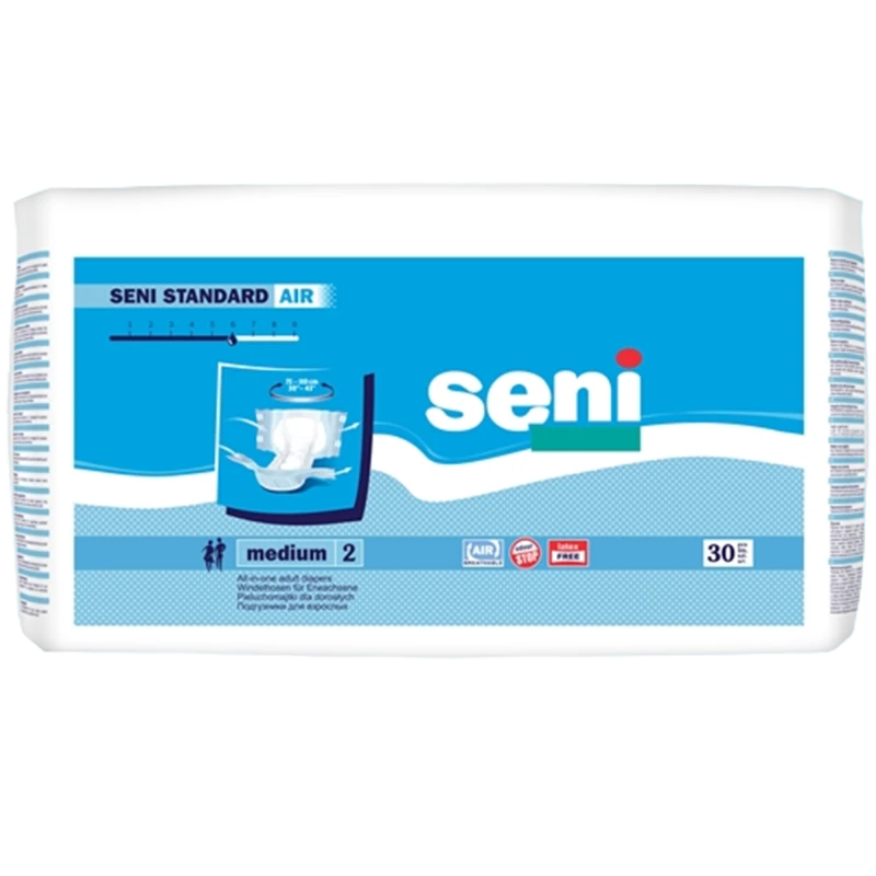 Подгузники для взрослых Seni Standart Medium 65 кг N30 Подгузники для взрослых Seni Standart Medium 65 кг N30