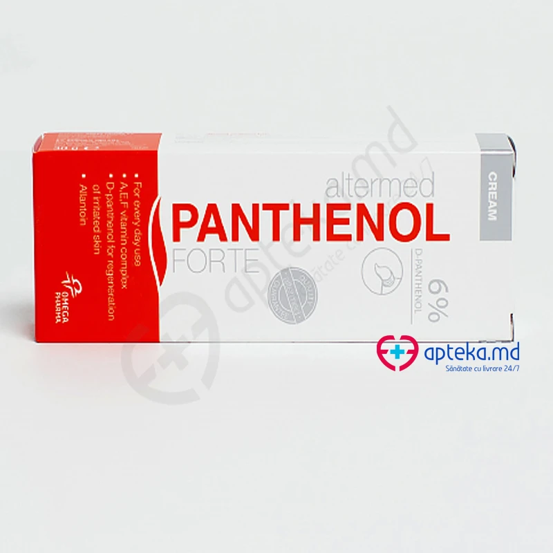 Пантенол Форте крем 6% 30 г