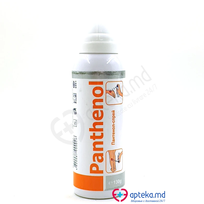 Пантенол, спрей, 130 г Пантенол, спрей, 130 г