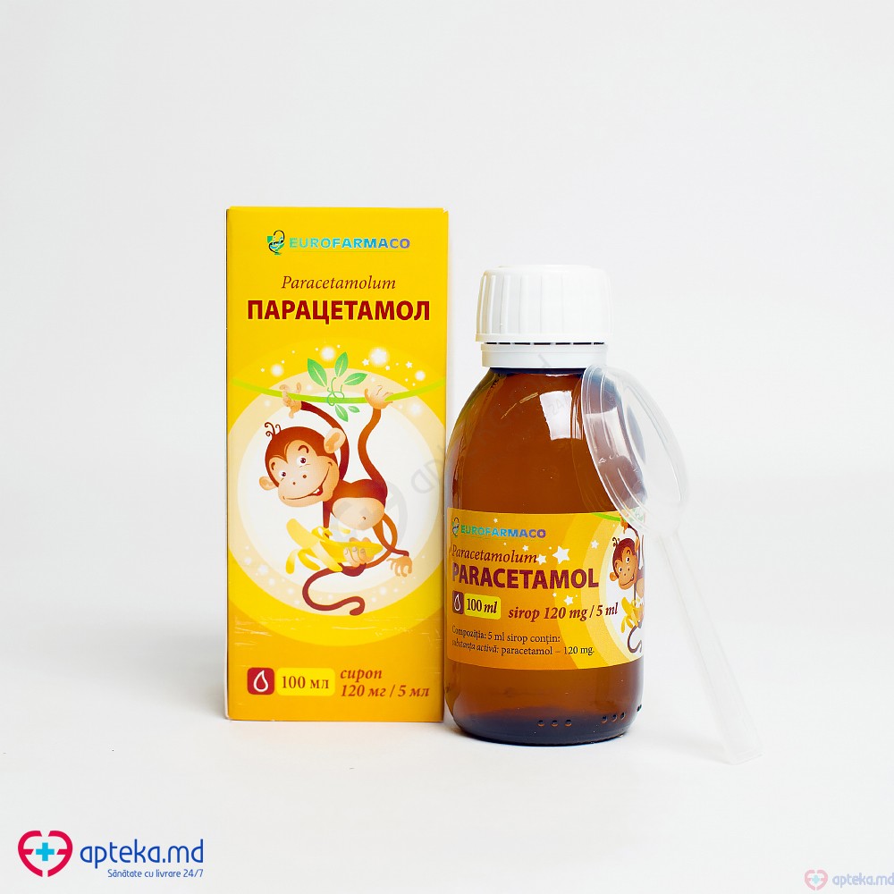 Paracetamol sirop 120 mg/5 ml 100 ml N1