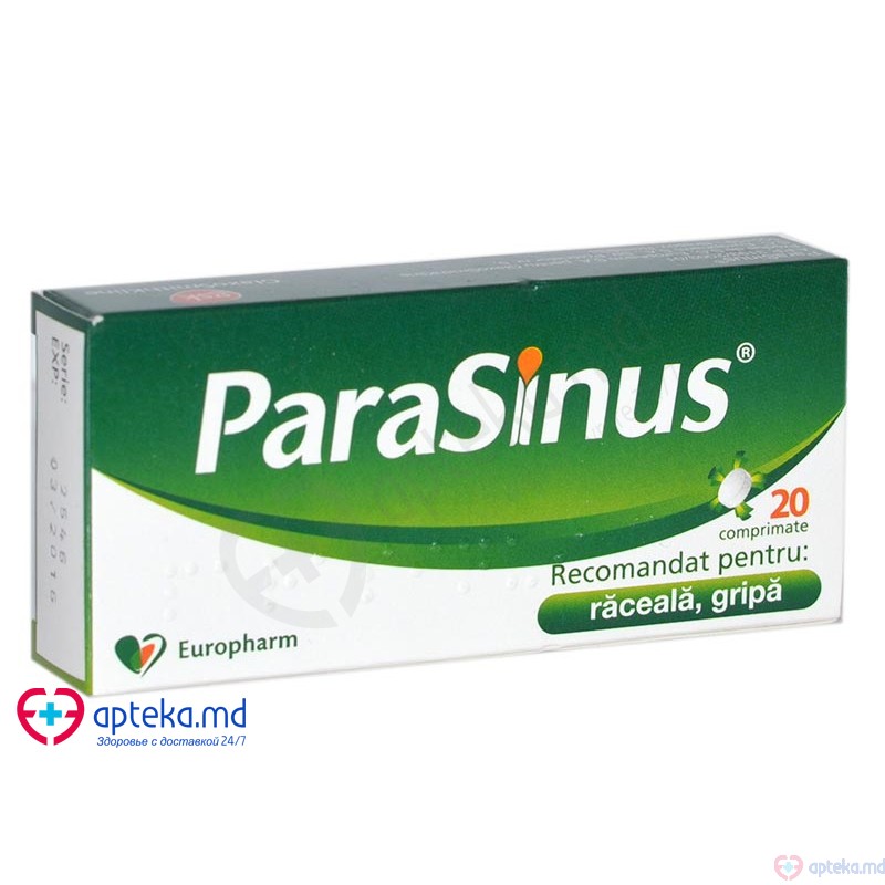 ParaSinus comp. 500 mg + 3 mg + 30 mg N10x2