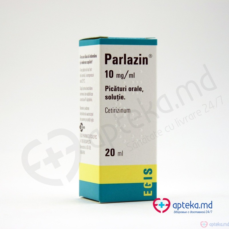 Parlazin pic. orale, sol. 10 mg/ml 20 ml N1