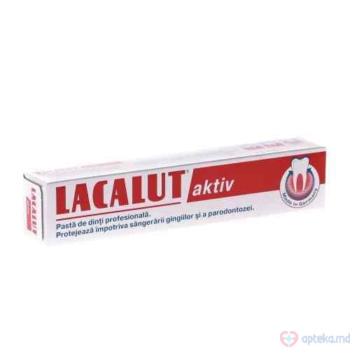 Pasta de dinti "LACALUT" AKTIV 50ml (intareste gingia)