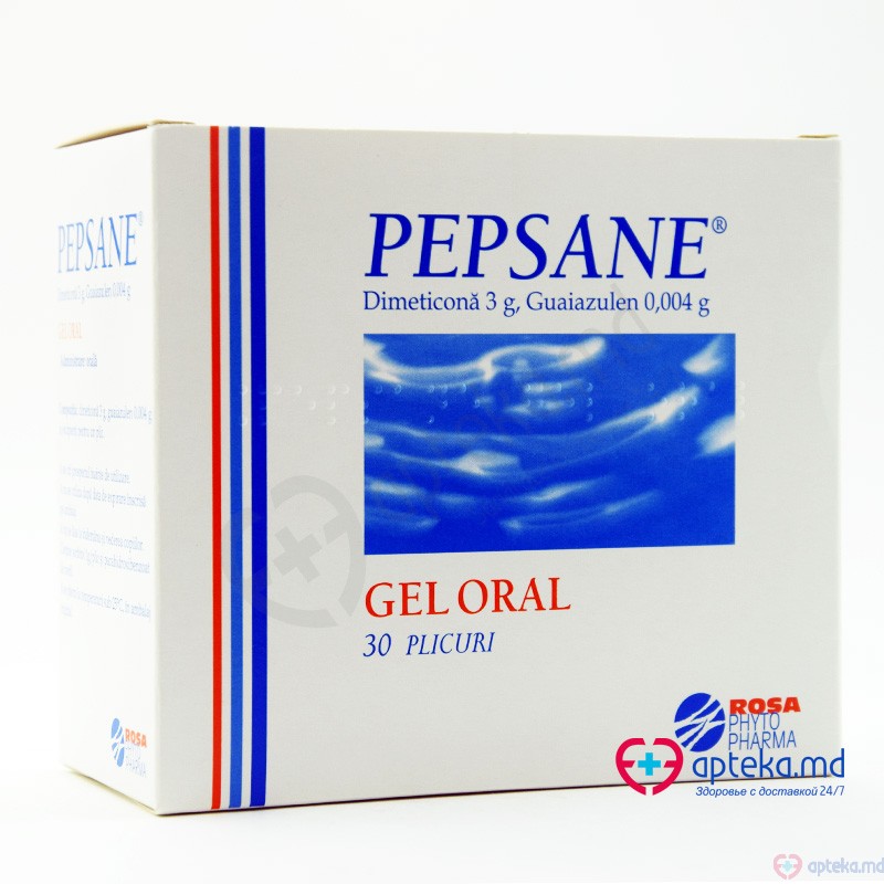 Pepsane gel oral 3 g + 0,0004 g 10 g N30