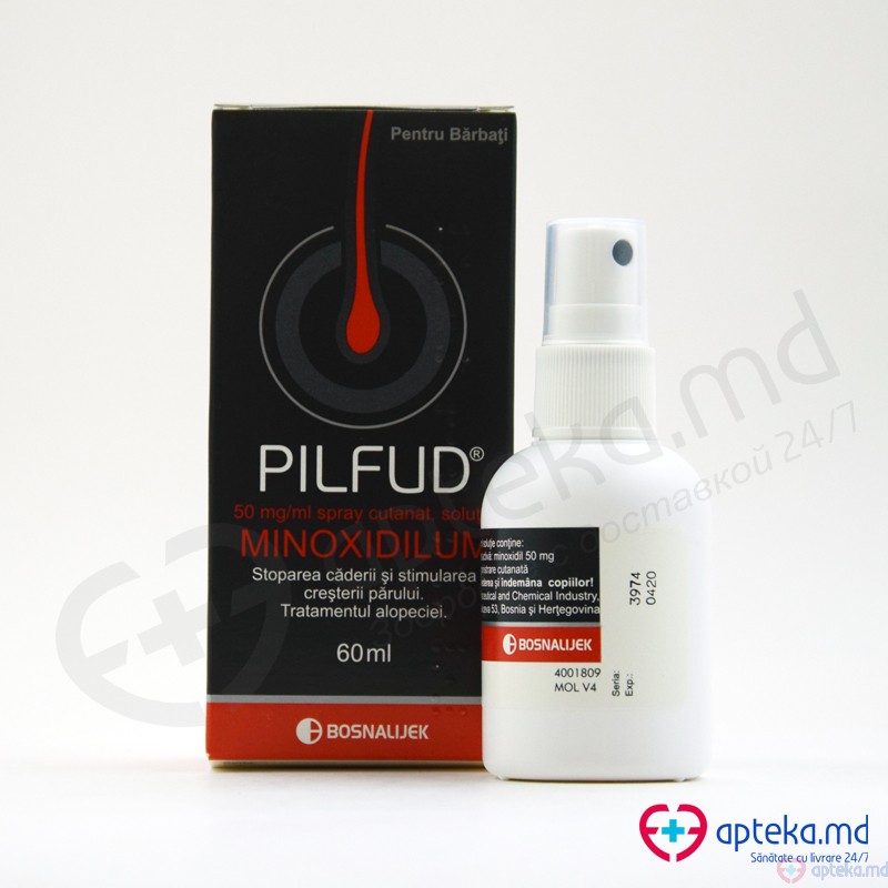 Pilfud spray cutan., sol. 5% 60 ml N1