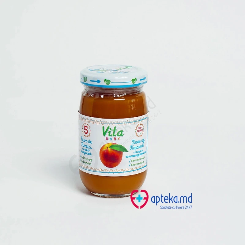 Пюре "Orhei - Vit" персик 180 г