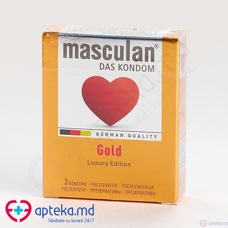 Презервативы Masculan GOLD N3