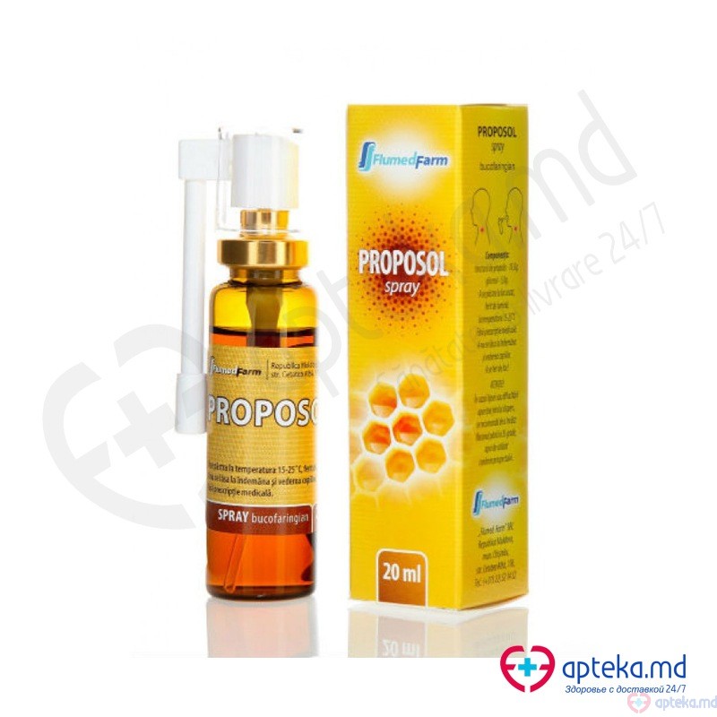 Proposol spray bucofaring.  20 ml N1