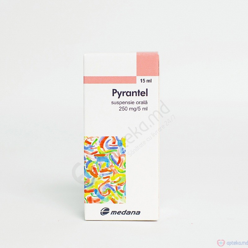 Pyrantel susp. orala 250 mg/5 ml 15 ml N1