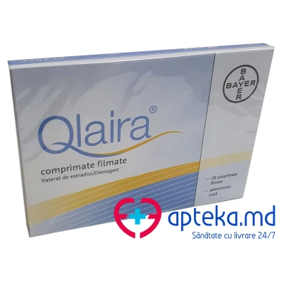 Qlaira comp. film. 3 mg; 2 mg + 2 mg; 2 mg + 3 mg; 1 mg N28 (2 + 5 + 17 + 2 + 2) Qlaira comp. film. 3 mg; 2 mg + 2 mg; 2 mg + 3 mg; 1 mg N28 (2 + 5 + 17 + 2 + 2)