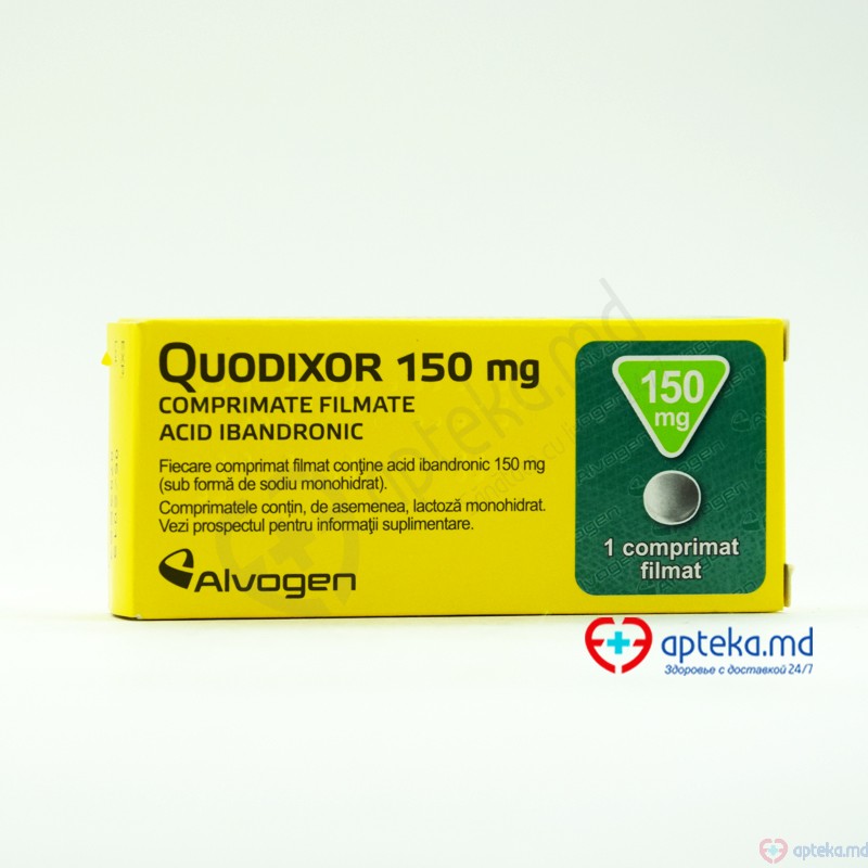 Quodixor 150 mg comp. film. 150 mg N1