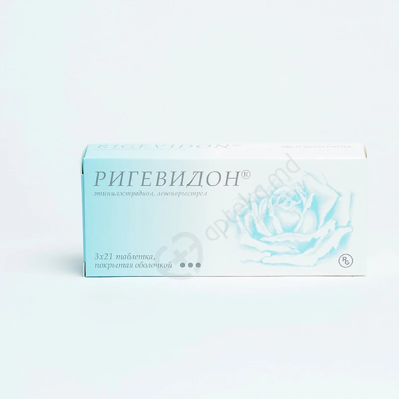 Ригевидон, драже 0.03/0.15мг, N21x3 Ригевидон, драже 0.03/0.15мг, N21x3