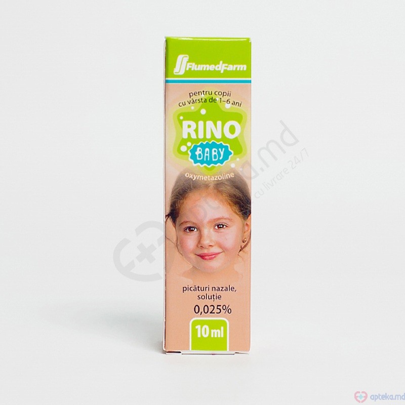 Rino Baby pic. naz., sol. 0,025% 10 ml N1