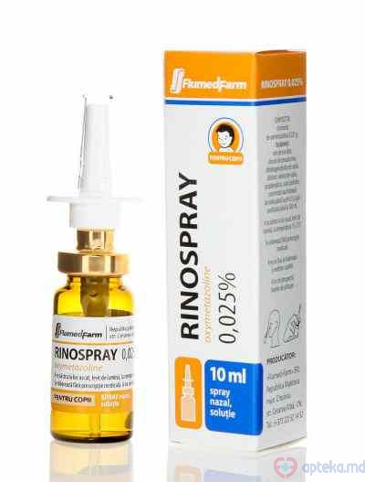 Rinospray spray nazal solutie 0,25 mg/ml 10 ml N1