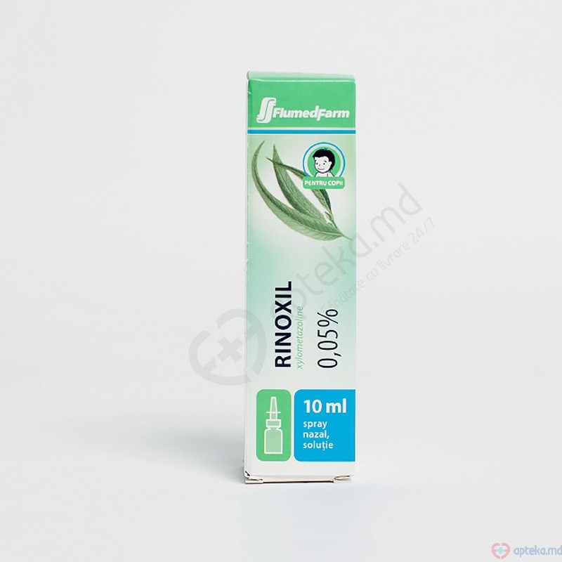 Rinoxil spray nazal solutie 0,5 mg/ml 10 ml N1