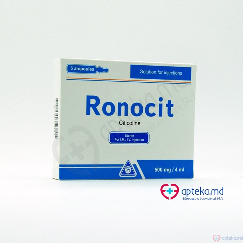 Ronocit sol. inj. 500 mg/4 ml 4 ml N5