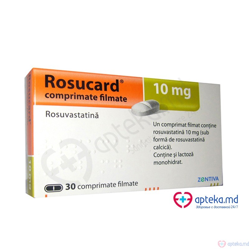 Rosucard 10 mg comp. film. 10 mg N10x3