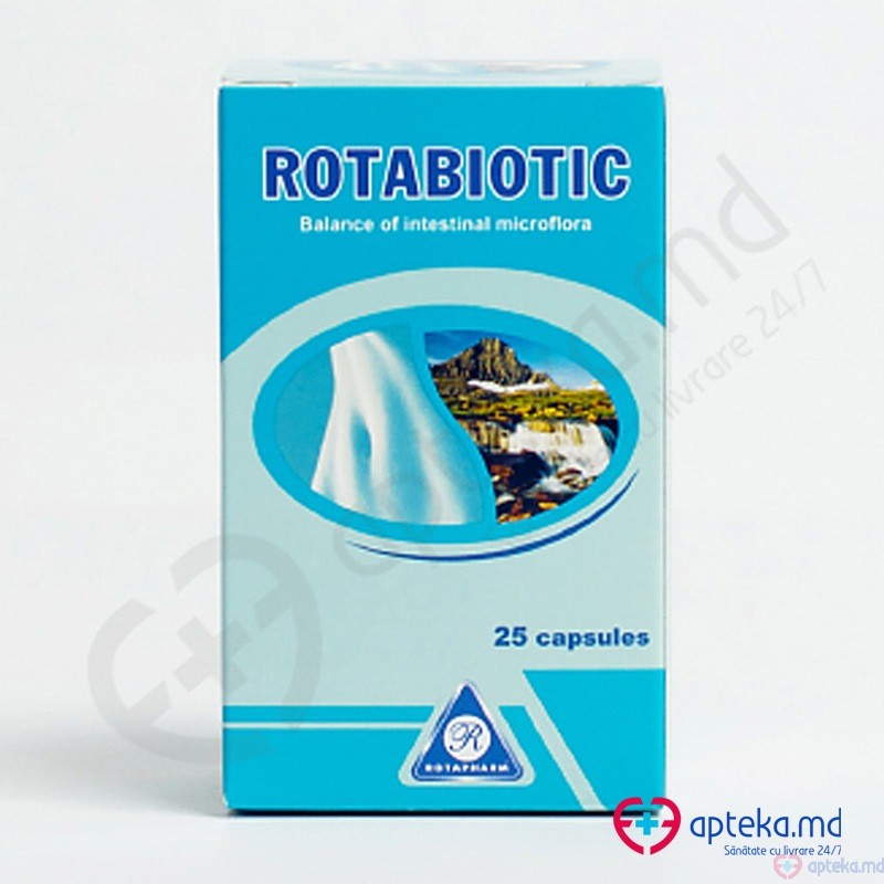 Rotabiotic N25 caps.