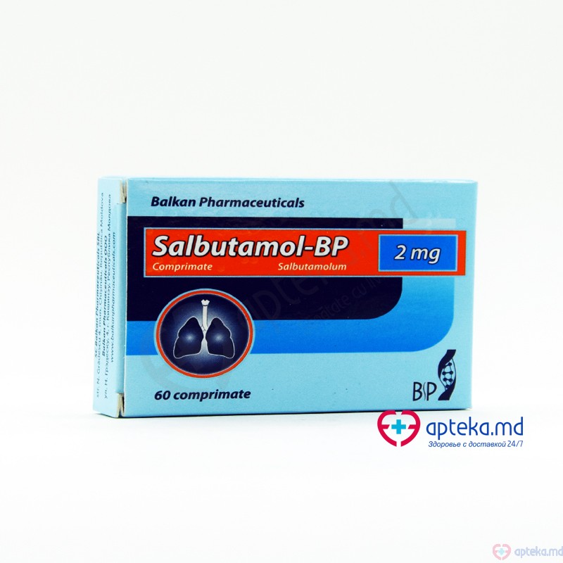 Salbutamol comp. 2 mg N20x3