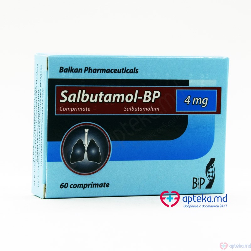 Salbutamol comp. 4 mg N20x3