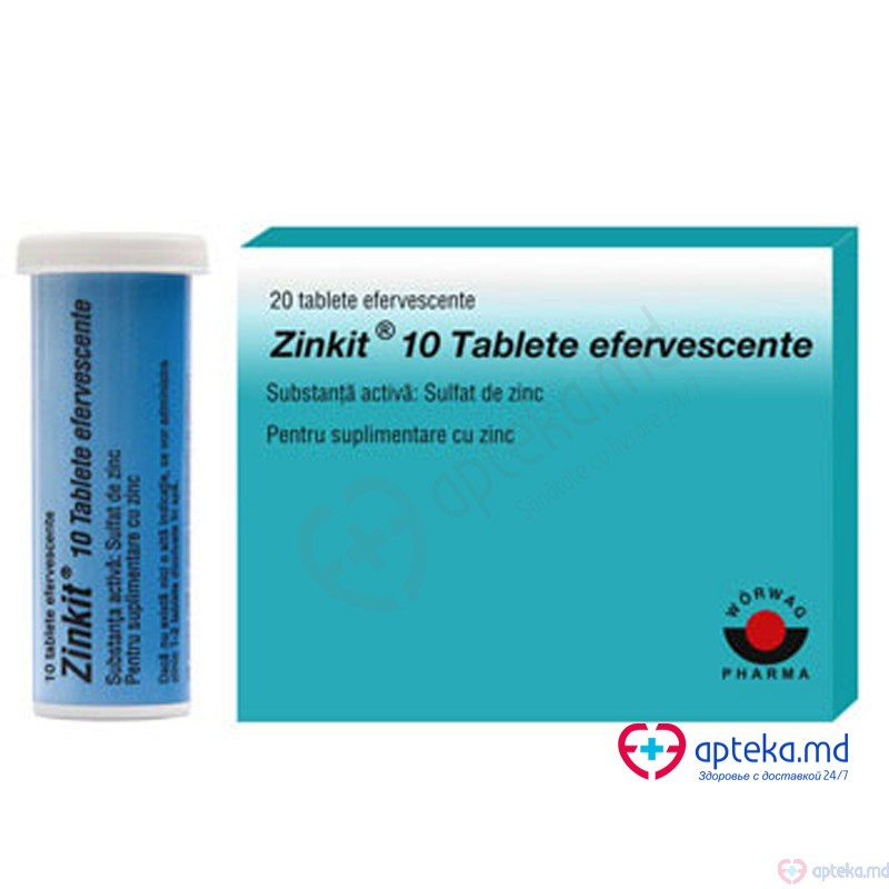 SBA Zinkit 10mg N20 comp.eferv.