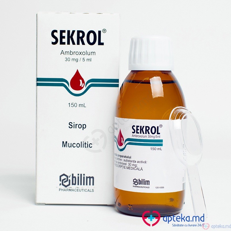 Sekrol sirop 30 mg/5 ml 150 ml N1