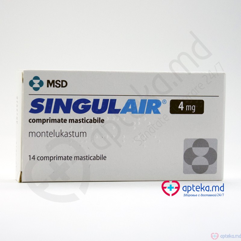 Singulair comp. masticab. 4 mg N14