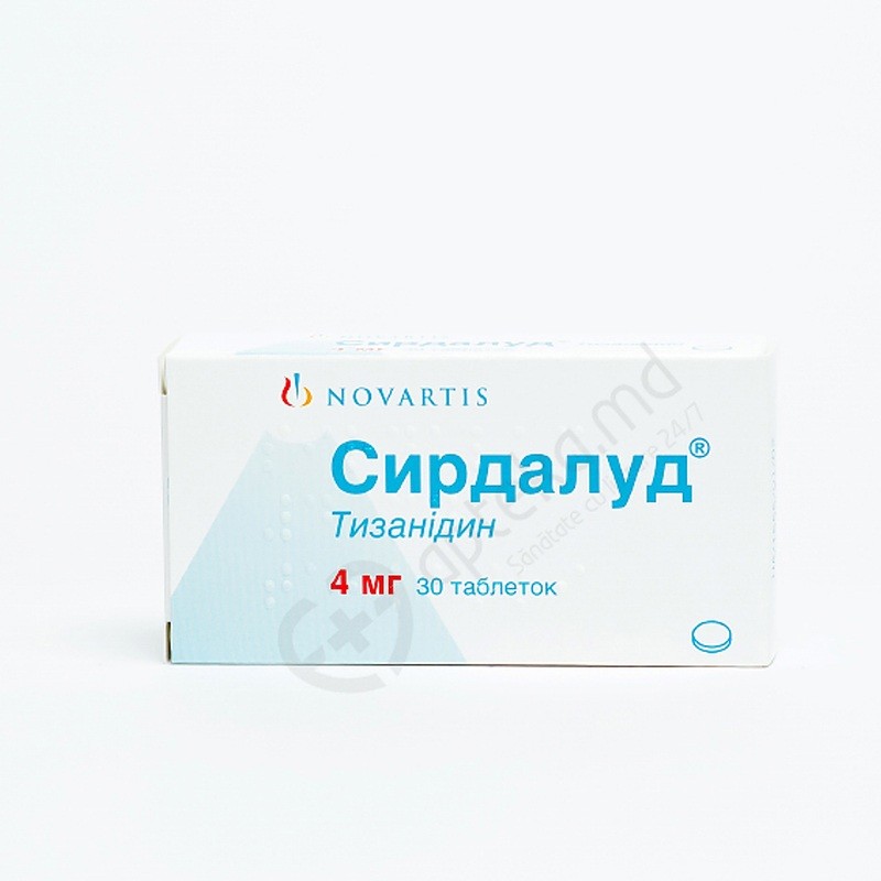 Sirdalud comprimate 4 mg N10x3 cumpără în Moldova - prețuri și ...